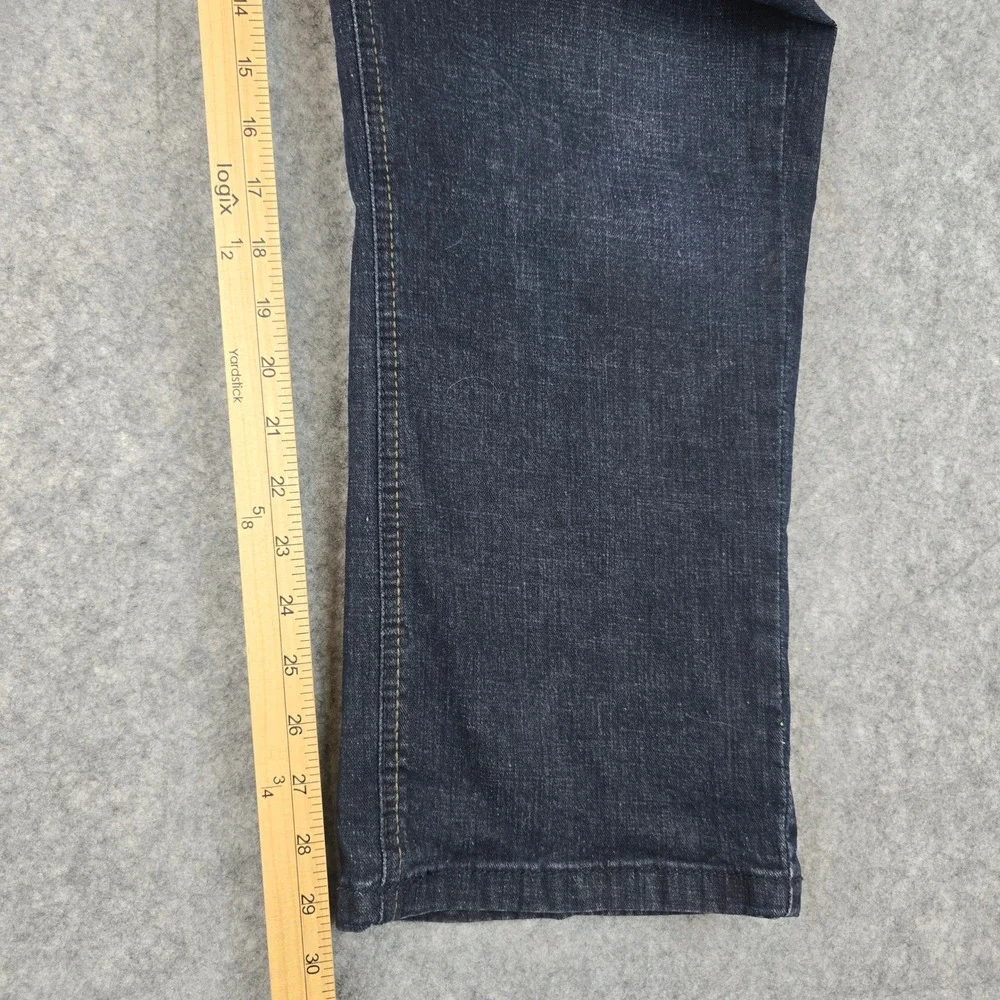 Urban Star Jeans Mens 40x30 Dark Wash‎ Straight Leg Stretch Denim